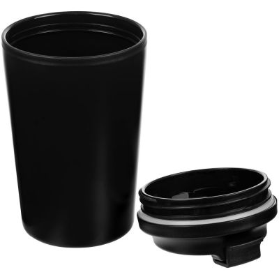 Набор Fleecy с термостаканом, черный-2