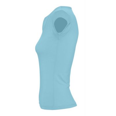 Футболка женская Mint 170, бирюзовая-2