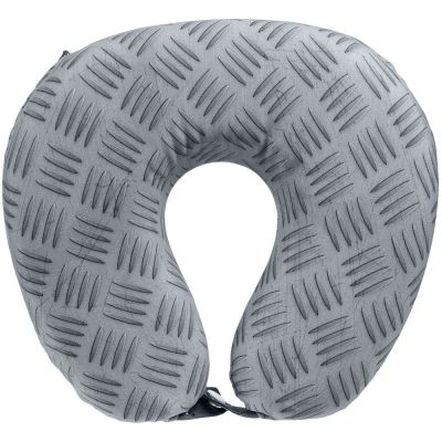 Подушка дорожная Hard Work, серая-2