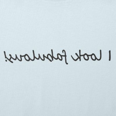 Футболка женская I Look Fabulous, голубая-2