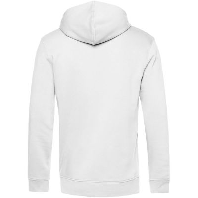 Толстовка с капюшоном унисекс BNC Inspire (Organic), белая-1