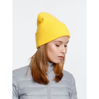 Шапка Urban Flow, желтая-5