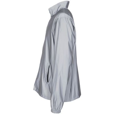 Ветровка Manifest 2.0 из светоотражающей ткани, серая-3