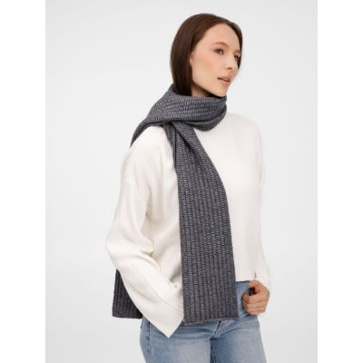 Шарф Frissonelle, серый меланж-4