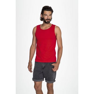 Майка мужская Justin 150, белая-2