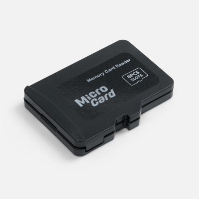 Футляр для карт памяти и SIM-карт Multitask, черный-0