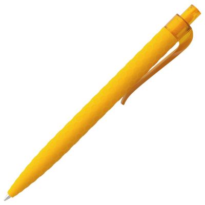 Ручка шариковая Prodir QS04 PRT Honey Soft Touch, желтая-2