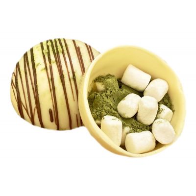 Шоколадная бомбочка «Матча латте»-1