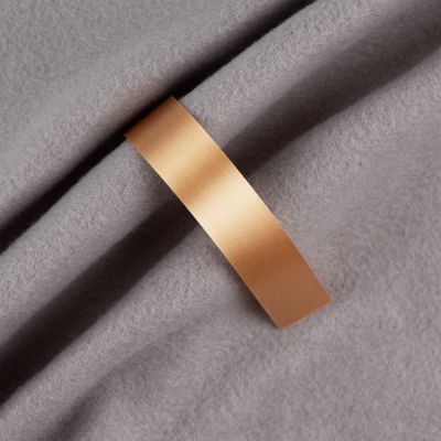 Лента сатиновая Satin 20 XXL, бежевая, 210 см-0