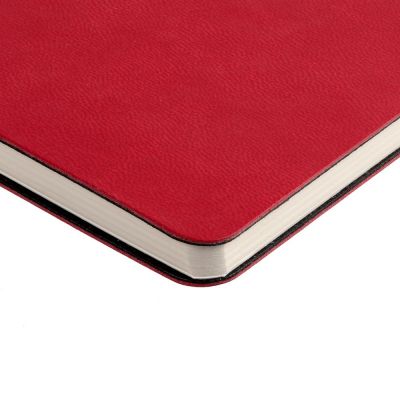 Блокнот Verso в клетку, красный-3