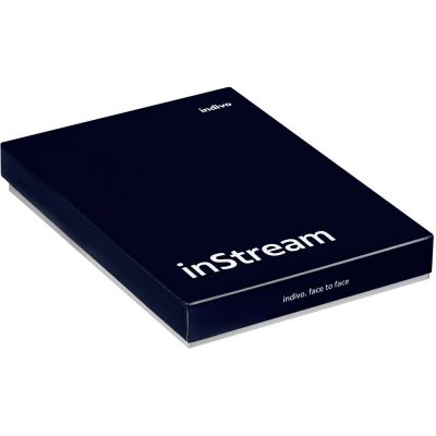 Обложка для паспорта inStream, коричневая-6