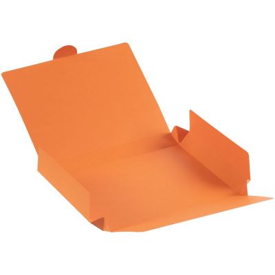 Коробка самосборная Flacky Slim, оранжевая-1