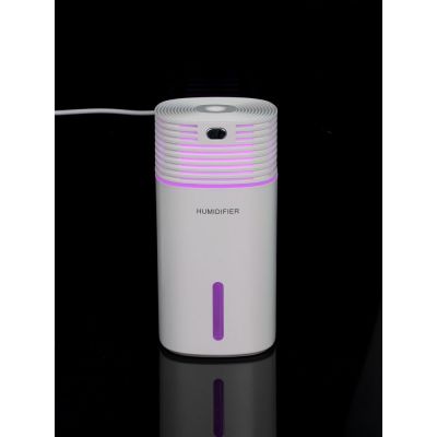 Настольный увлажнитель с подсветкой DH13, белый-11