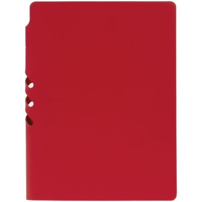 Ежедневник Flexpen Shall, недатированный, красный-2