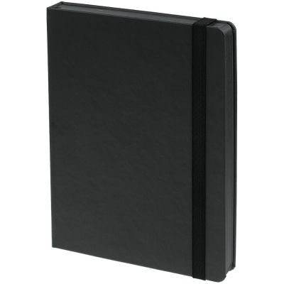 Ежедневник New Factor, недатированный, черный-0