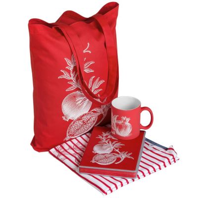 Холщовая сумка Grand Granat, красная-3