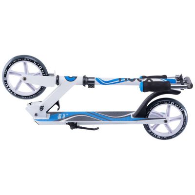 Самокат Cushy Life, белый с синим-4