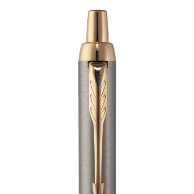 Ручка шариковая Parker IM Core K321 Brushed Metal GT M-4