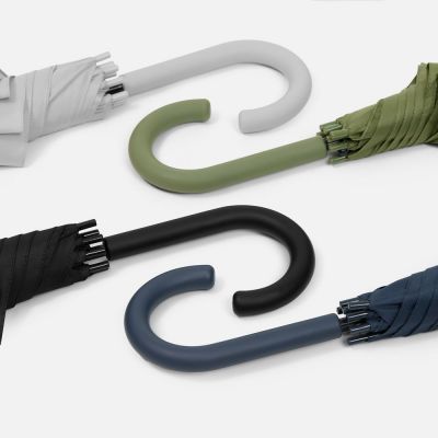 Зонт-трость Jolly Brolly, черный-7