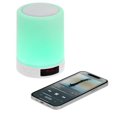 Мультимедийная станция с подсветкой glowShow, белая-1