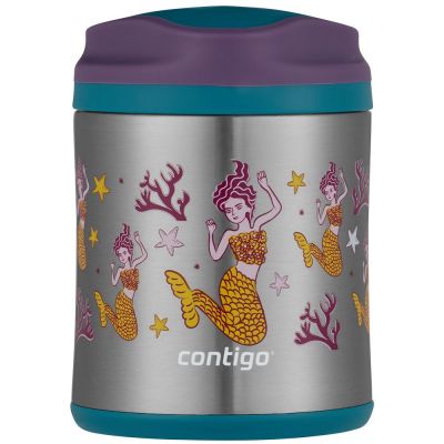 Термос для еды детский Food Jar Mermaids-1
