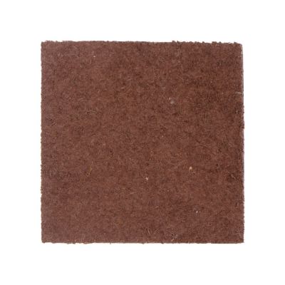 Лейбл кожаный Beta Quadrato, M, коричневый-1