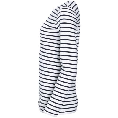 Футболка женская Marine Women, белая с темно-синим-2