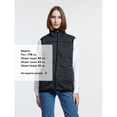 Жилет унисекс Gotland, черный-6
