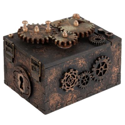 Шкатулка с секретом Gearbox, малая-1