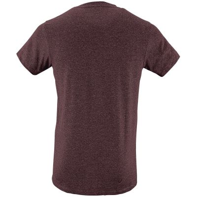 Футболка мужская Regent Fit 150, бордовый меланж-1
