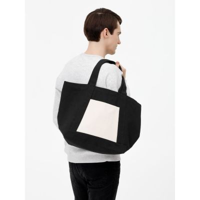 Шопер Shophop, черный с неокрашенным-6