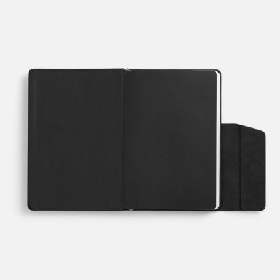 Ежедневник Leadmark, недатированный, черный-2