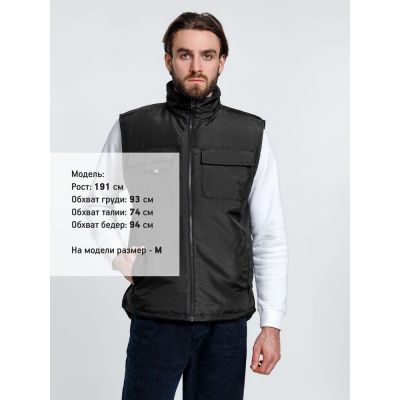 Жилет мужской Stockholm, черный-4