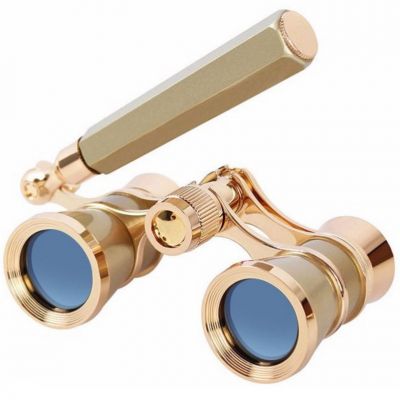 Театральный бинокль-лорнет Broadway 325E, золотистый-0