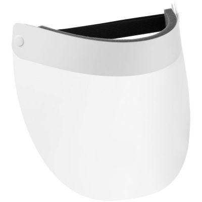 Прозрачный экран для лица Barrier, немедицинский, с белой лентой-0