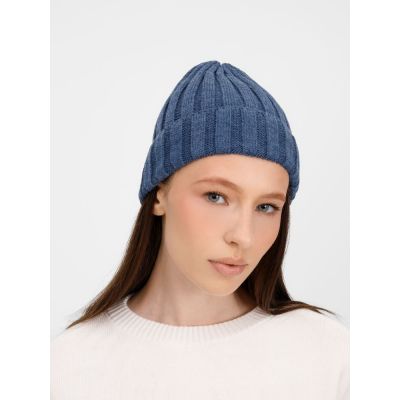 Шапка Metelitsa, синий меланж (джинс)-4