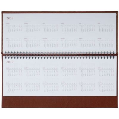 Планинг Nebraska, недатированный, коричневый-3