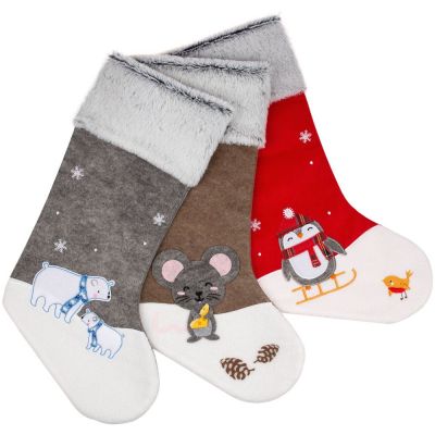 Носок для подарков Noel, с медведями-5