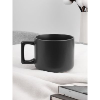 Чашка Jumbo в коробке матовая, темно-серая-5