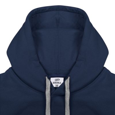 Толстовка с капюшоном Unit Kirenga, темно-синяя-3