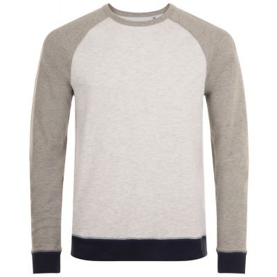 Толстовка унисекс Sandro, светло-серый меланж с темным меланжем-0