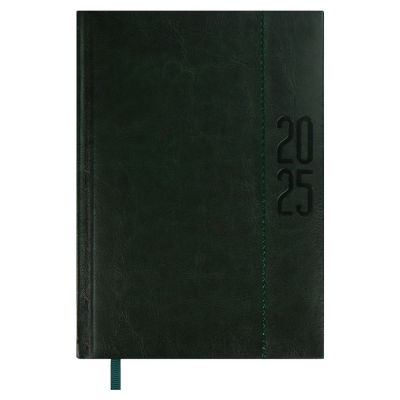 Ежедневник Baza, датированный, зеленый-0