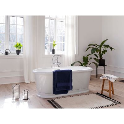 Полотенце Meliora, большое, темно-синее-3