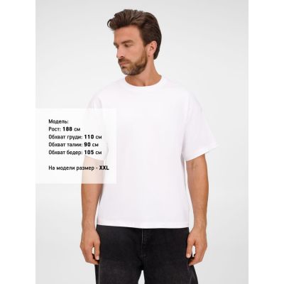 Футболка оверсайз унисекс Legacy, светло-бежевая (неокрашенная)-3