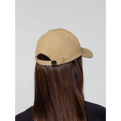 Бейсболка Hillside, бежевая-6