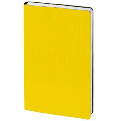 Ежедневник Knit, недатированный, желтый-1