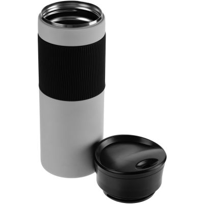 Термостакан Tralee XL, серый-3