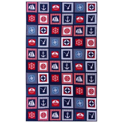 Плед Industry, морской-2