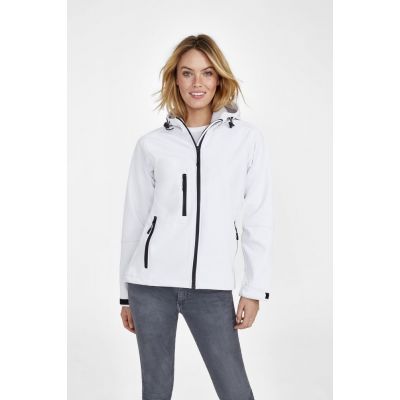 Куртка женская с капюшоном Replay Women, ярко-синяя-3