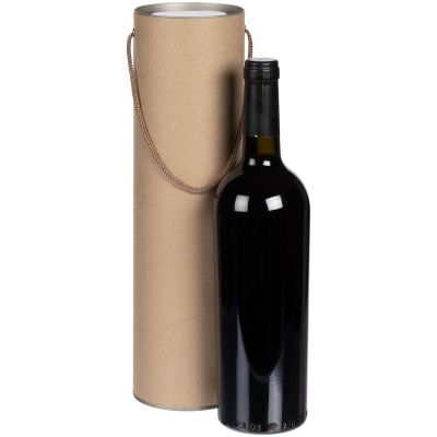 Тубус для бутылки Tinto, крафт-2